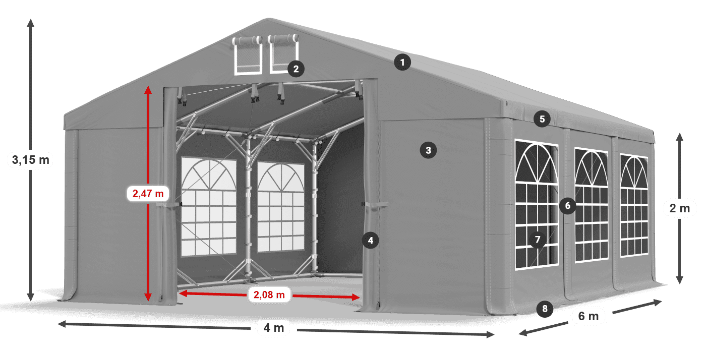 ISD 560 PVC legenda 2m