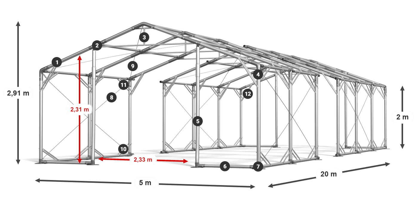 POLAR PLUS legenda 2m
