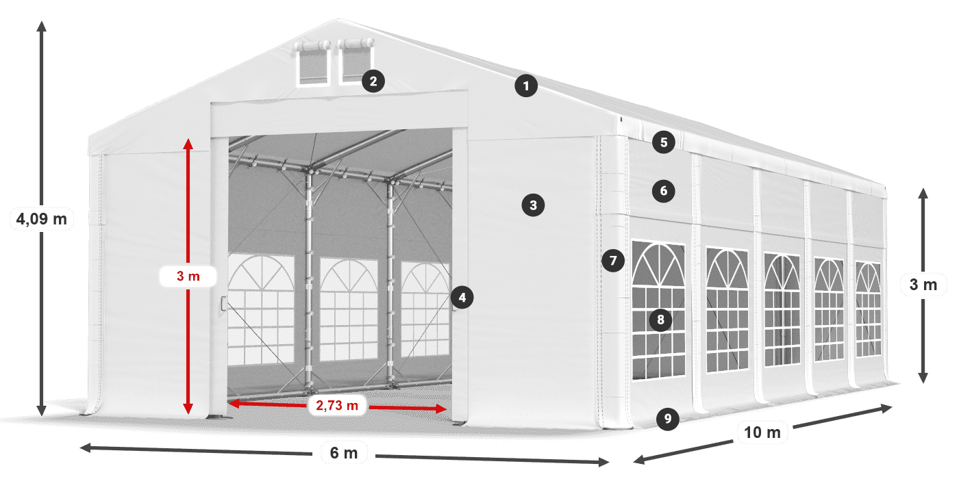 IFR 620 PVC legenda 3m