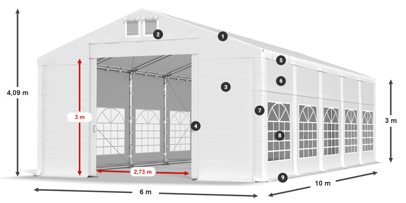 IFR 620 PVC legenda 3m