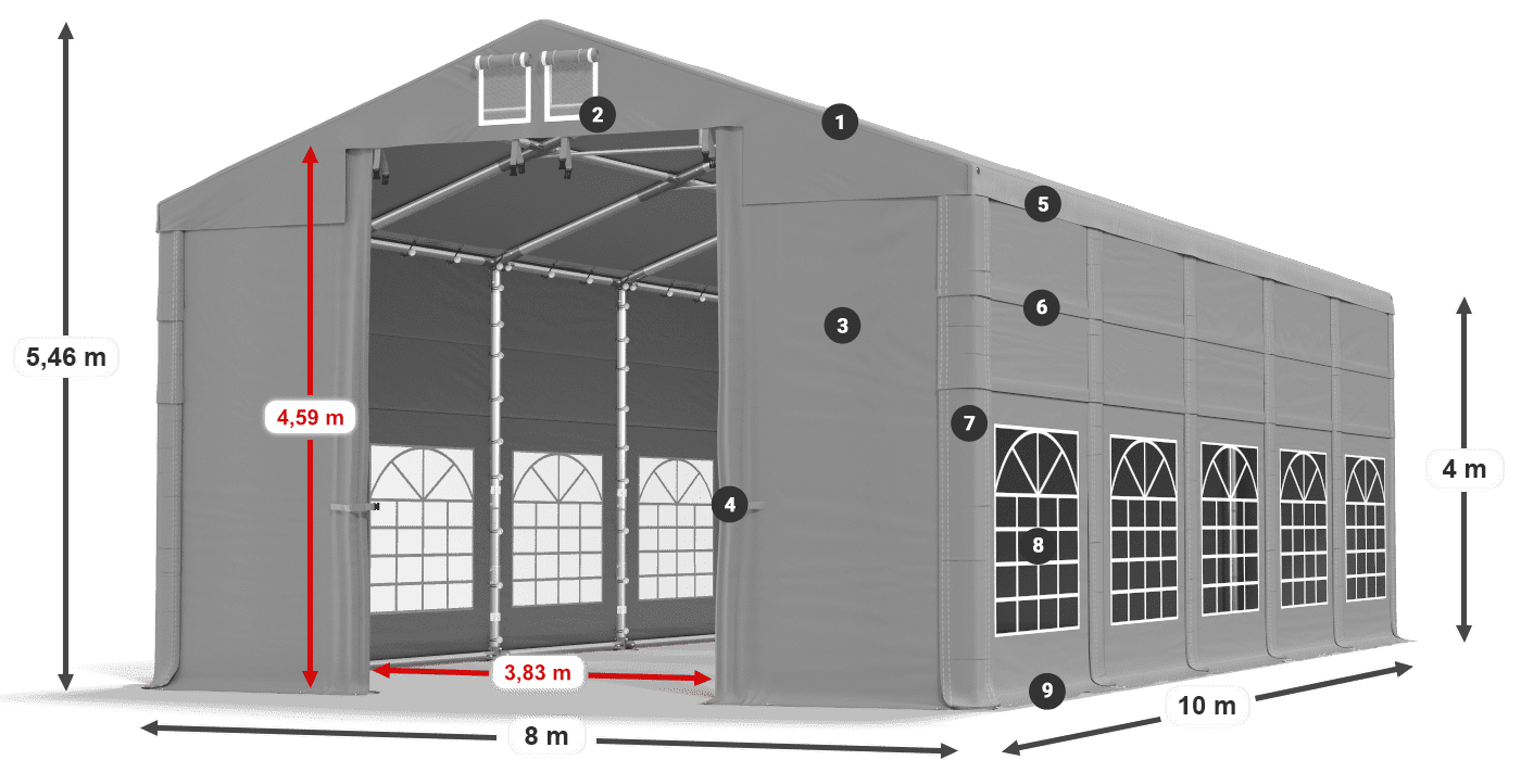 ISD 560 PVC legenda 4m