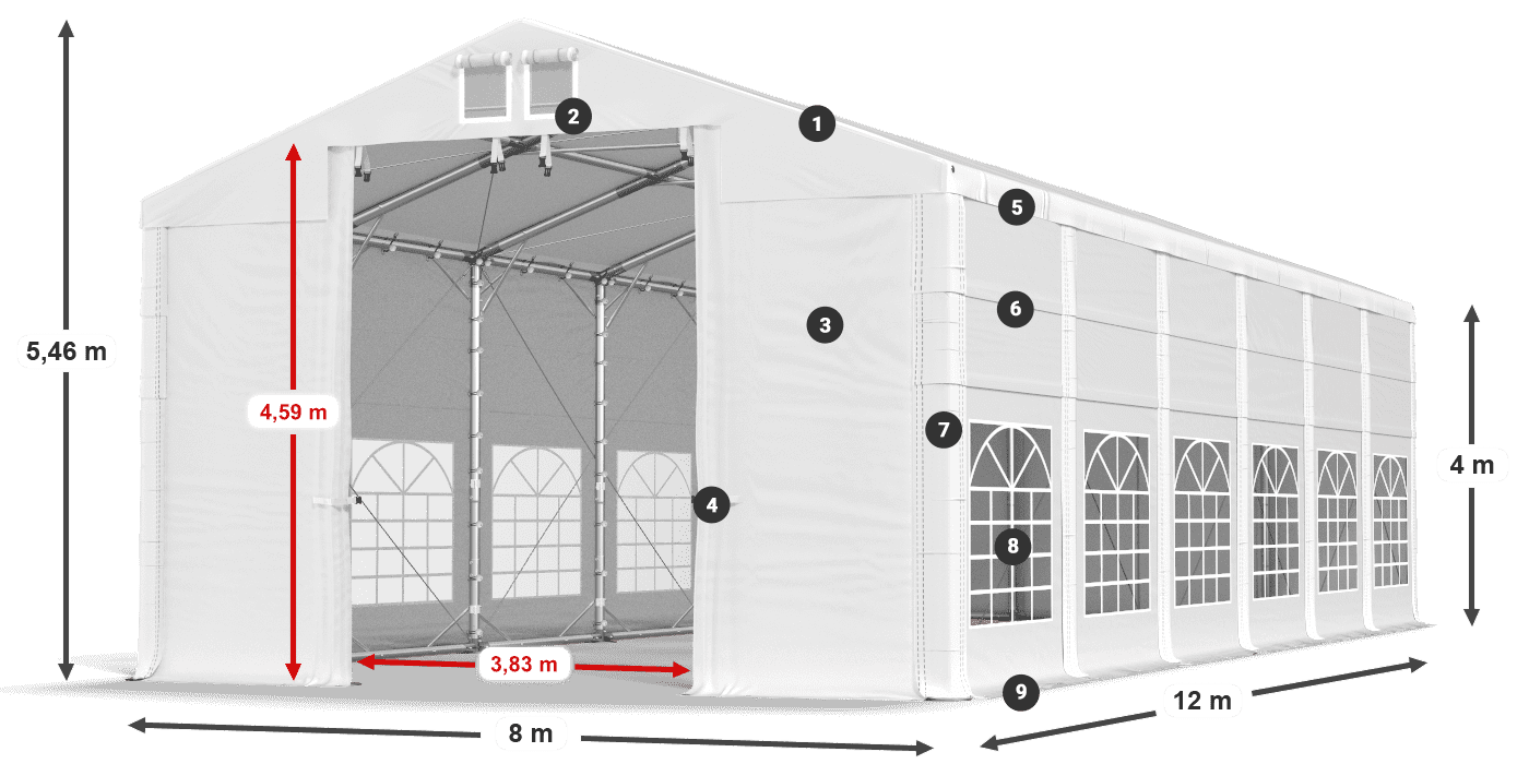 ISD 560 PVC legenda 4m